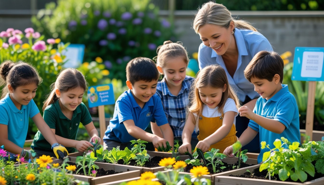 The Benefits Of Gardening For Children's Education