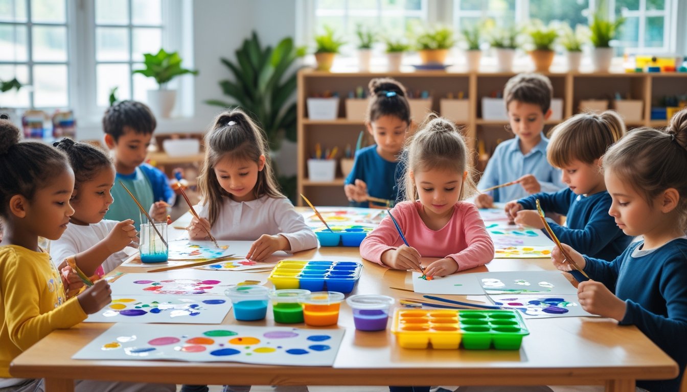 Exploring Benefits Of Mindful Art Activities For Children